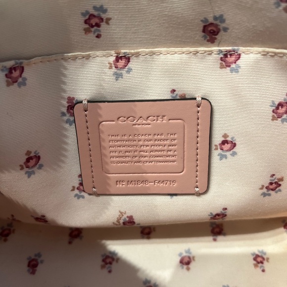 Coach Denim Mini Emma Satchel - Picture 2 of 11